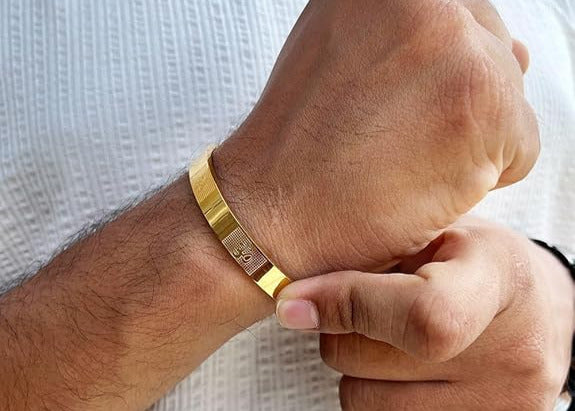 Mans Aum Bracelet New